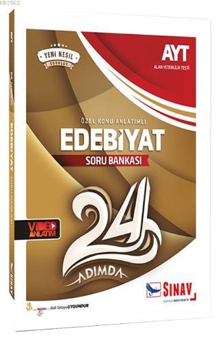 Sınav Dergisi Yayınları AYT Edebiyat 24 Adımda Özel Konu Anlatımlı Soru Bankası Sınav Dergisi
