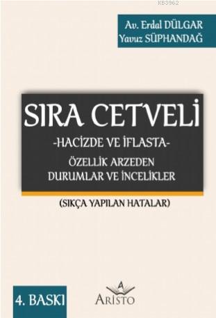 Sıra Cetveli (Hacizde ve İflasta) Özellik Arzeden Durumlar ve İncelikler