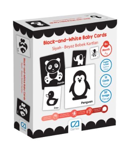 Siyah Beyaz Bebek Kartları
