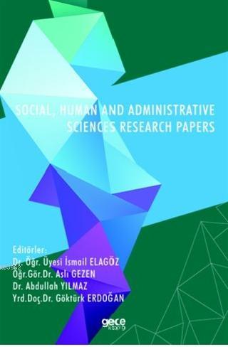 Social, Human and Administrative Sciences Research Papers İsmail Elagö