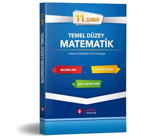 Sonuç 11. Sınıf Temel Düzey Matematik Tek Kitap 2019-2020 (Yeni)