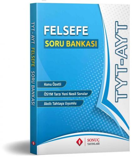 Sonuç Yayınları TYT AYT Felsefe Soru Bankası Sonuç
