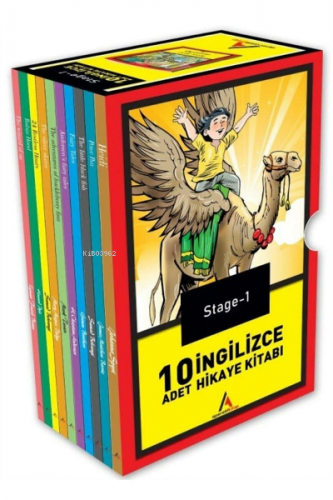 Stage-1 İngilizce Hikaye Seti 10 Kitap