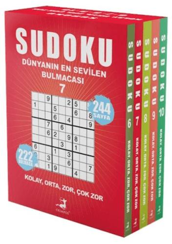 Sudoku Dünyanın En Sevilen Bulmacası 5 Kitap Set Ahmet Ayyıldız