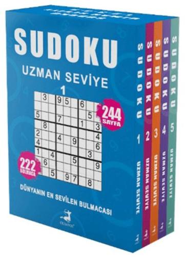 Sudoku Uzman Seviye 5 Kitap Set Ahmet Ayyıldız