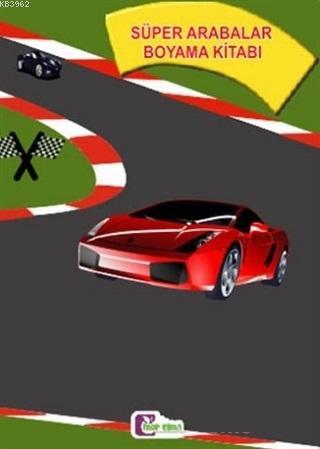 Süper Arabalar Boyama Kitabı