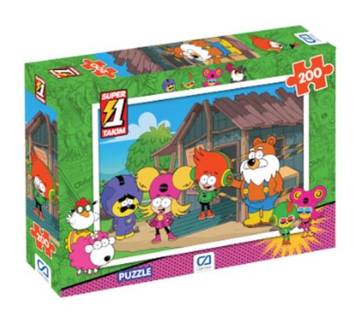 Super1 Takım Puzzle 200