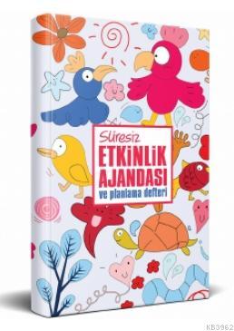 Süresiz Etkinlik Ajandası ve Planlama Defteri - Neşeli Hayvanlar