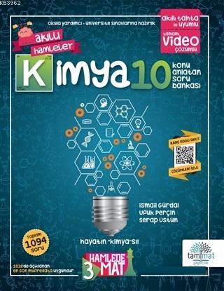 Tammat Yayınları 10. Sınıf Kimya Konu Anlatan Soru Bankası Akıllı Hamleler Tammat
