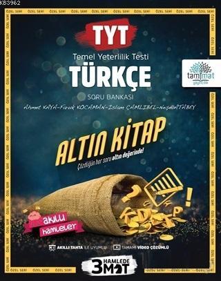 Tammat Yayınları TYT Türkçe Altın Kitap Tamamı Video Çözümlü Soru Bankası Tammat
