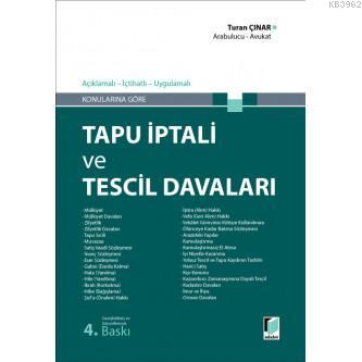 Tapu İptali ve Tescil Davaları