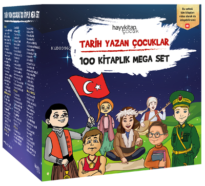 Tarih Yazan Çocuklar - 100 Kitaplık Mega Set Kolektif