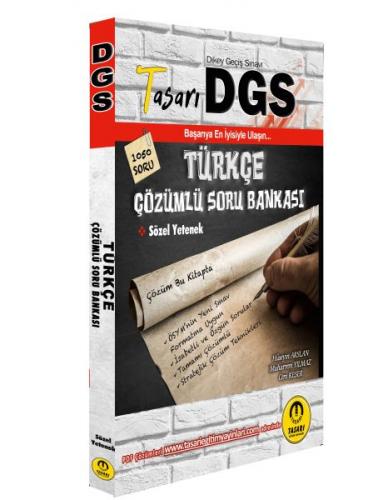 Tasarı 2022 DGS Türkçe Çözümlü Soru Bankası