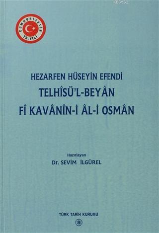 Telhisü'l - Beyan Fi Kavanin-i Al-i Osman