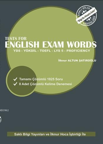 Tests for English Exam Words