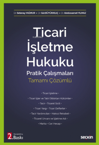 Ticari İşletme Hukuku Pratik Çalışmaları