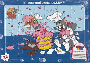 Tom and Jerry Puzzle (24 Parça)