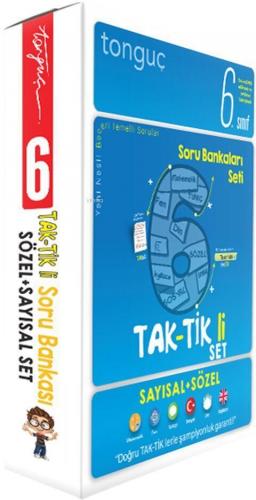 Tonguç 6.Sınıf Taktikli Tüm Dersler Soru Bankası Seti Kolektif