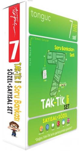 Tonguç 7.Sınıf Taktikli Tüm Dersler Soru Bankası Seti