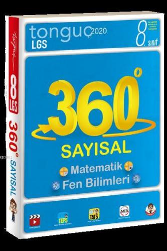 Tonguç Yayınları 8. Sınıf LGS 360 Sayısal Matematik Fen Bilimleri Kontrol Testleri (Cep Kitabı) Tonguç