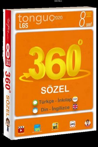 Tonguç Yayınları 8. Sınıf LGS 360 Sözel Kontrol Testleri (Cep Kitabı) Tonguç