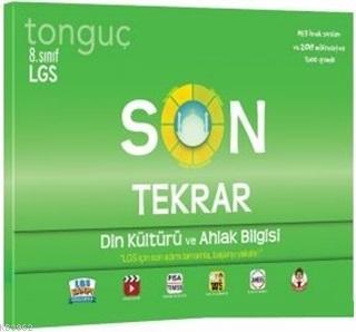 Tonguç Yayınları 8. Sınıf LGS Son Tekrar Din Kültürü ve Ahlak Bilgisi Tonguç