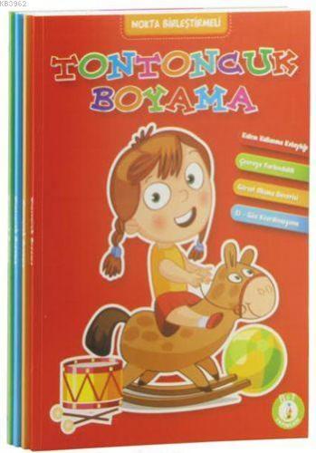 Tontoncuk Boyama Seti - Nokta Birleştirmeli (4 Kitap) Kolektif