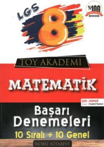 Toy Akademi 8.Sınıf Matematik 10 lu Deneme (Yeni) Kolektif