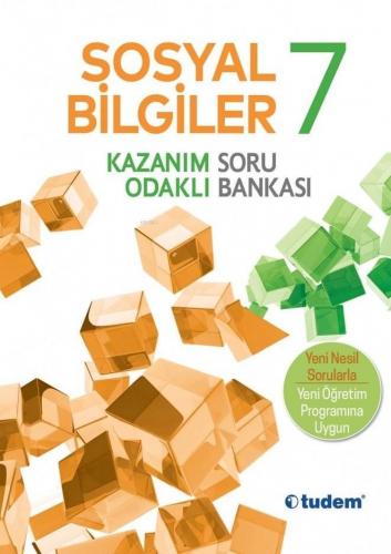 Tudem Yayınları 7. Sınıf Sosyal Bilgiler Kazanım Odaklı Soru Bankası T