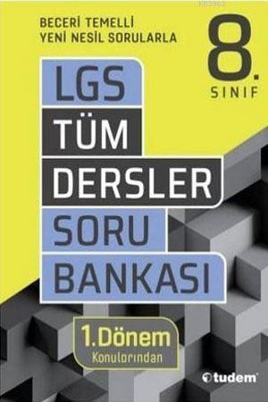 Tudem Yayınları 8. Sınıf 1. Dönem LGS Tüm Dersler Soru Bankası Tudem