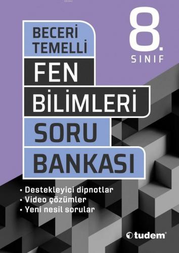 Tudem Yayınları 8. Sınıf LGS Fen Bilimleri Beceri Temelli Soru Bankası
