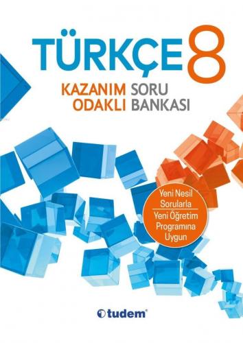 Tudem Yayınları 8. Sınıf LGS Türkçe Kazanım Odaklı Soru Bankası Tudem