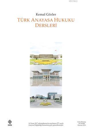 Türk Anayasa Hukuku Dersleri
