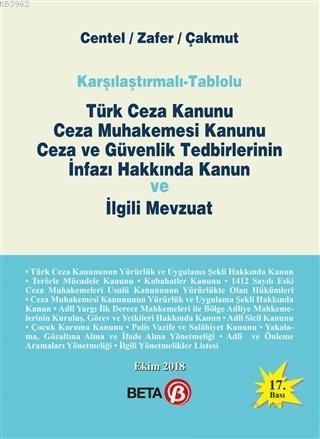 Türk Ceza Kanunu Ceza Muhakemesi Kanunu Ceza ve Güvenlik Tedbirlerinin