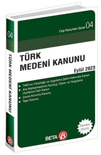 Türk Medeni Kanunu - Eylül 2023 Kolektif