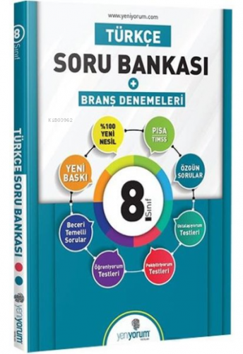 Türkçe Soru Bankası Branş Denemeleri 8. Sınıf Kolektif