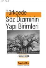 Türkçede Söz Diziminin Yapı Birimleri