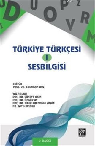 Türkiye Türkçesi 1 - Ses Bilgisi Kolektif