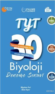 TYT Biyoloji 30 Deneme Sınavı (Palmetre Serisi) Bilgehan Peri
