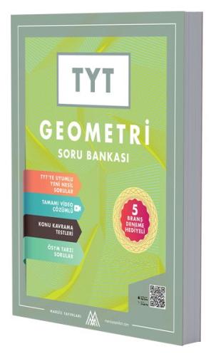 Tyt Geometri Soru Bankası 5 Deneme Hediyeli-Video Çözümlü