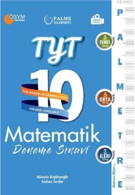 TYT Matematik 10 Deneme Sınavı (Palmetre Serisi) Hüseyin Buğdayoğlu