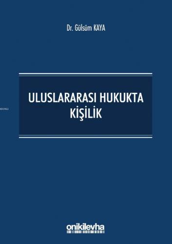 Uluslararası Hukukta Kişilik