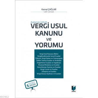 Vergi Usul Kanunu ve Yorumu (Açıklamalı - İçtihatlı