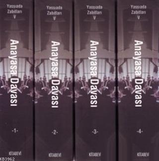Yassıada Zabıtları 5 Anayasa Davası (4 Kitap Takım)