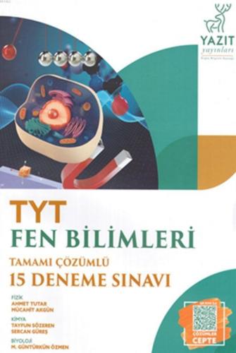 Yazıt Yayınları TYT Fen Bilimleri Tamamı Çözümlü 15 Deneme Sınavı Yazıt