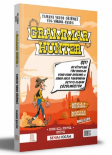 YDS - YÖKDİL - YDT Grammar Hunter Tamamı Çözümlü Soru Bankası