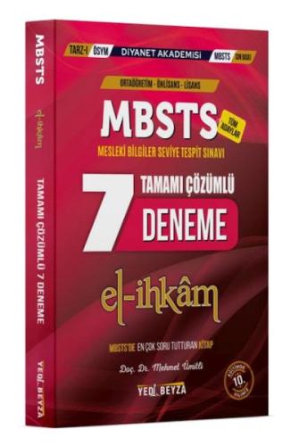 YediBeyza 2024 Mbsts El-İhkam Tamamı Çözümlü 7 Deneme Doç. Dr. Mehmet 