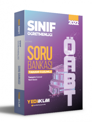 Yediiklim Yayınları 2022 ÖABT Sınıf Öğretmenliği Tamamı Çözümlü Soru B