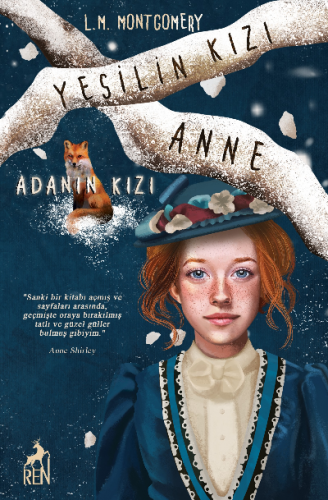 Yeşilin Kızı Anne 3 Adanın Kızı (Defter, Rozet, Ayraç ve Üç adet yılbaşı kartı Hediyeli)