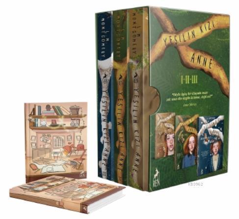 Yeşilin Kızı Anne Kutulu Set Ciltsiz (Süresiz Ajanda Hediyeli)